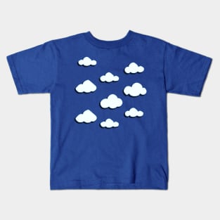 Summer Clouds (MD23KD007b) Kids T-Shirt